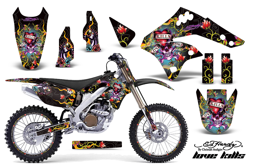 Kawasaki KX250F 06-08 Graphics Kit EH LK B NPs